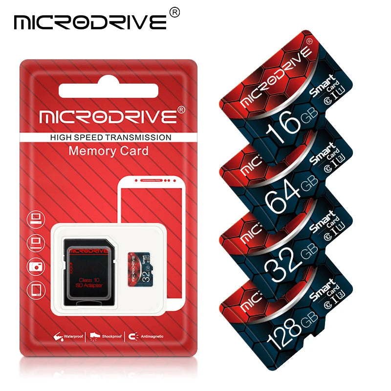100% Original Memory Card 4GB 8GB 16GB Class10 Micro Tf Card TF Card 32Gb 64Gb 128Gb Memory Card for Samrtphone and Table PC